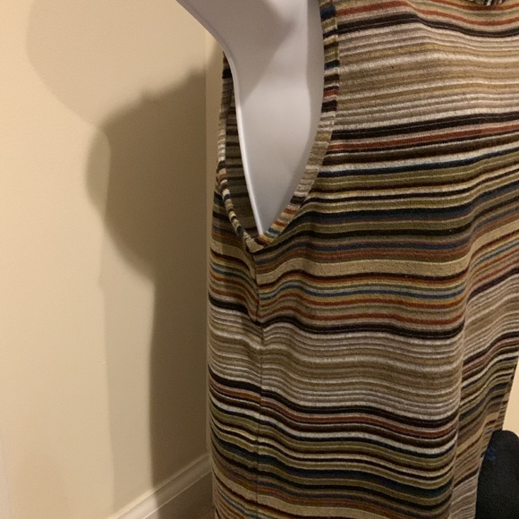 Classic Steele Striped Scoop Neck Cotton Tank in Medium - Picture 4 of 6